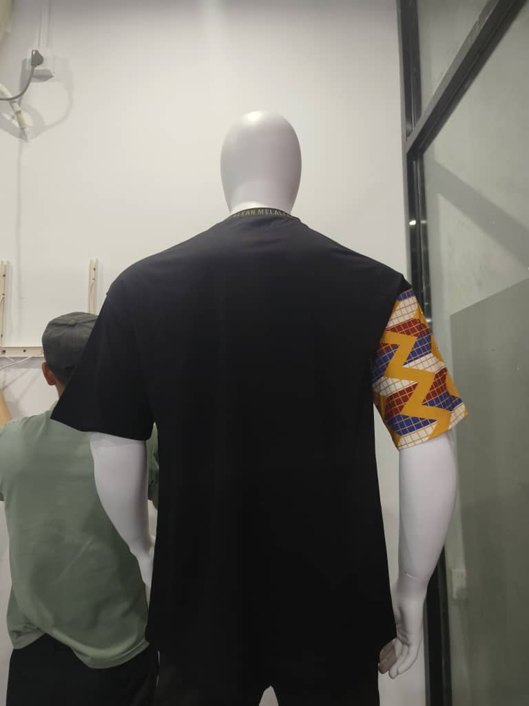 Oversized Sleeve Print Tee