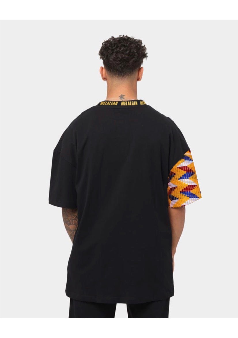 Oversized Sleeve Print Tee