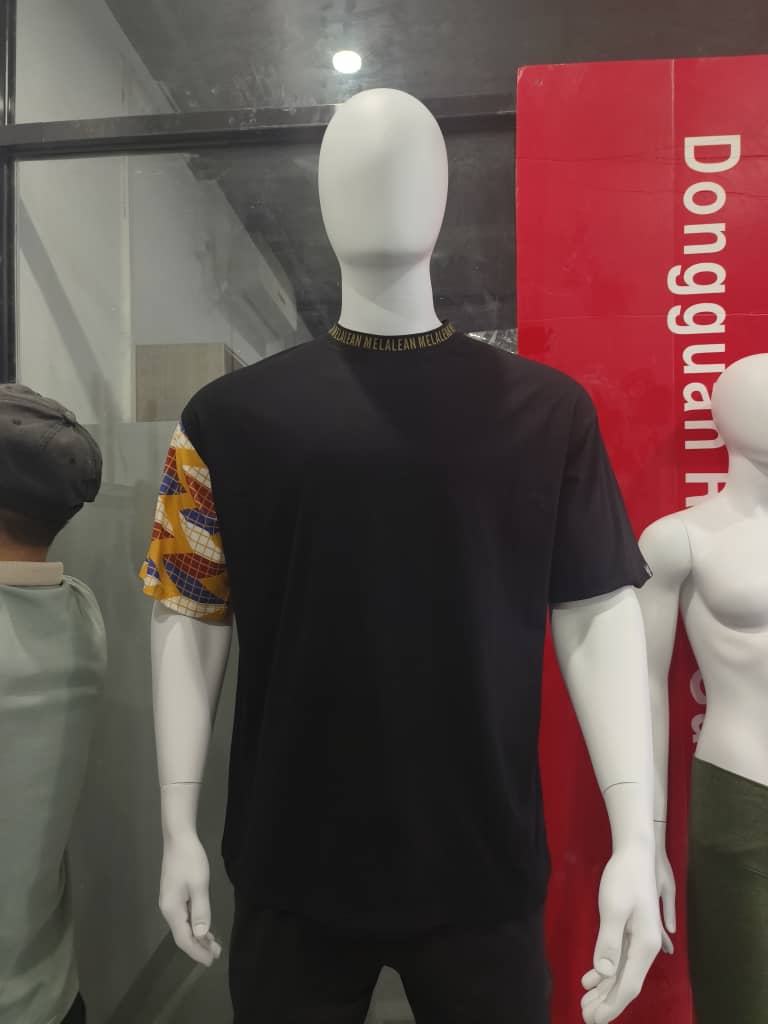 Oversized Sleeve Print Tee