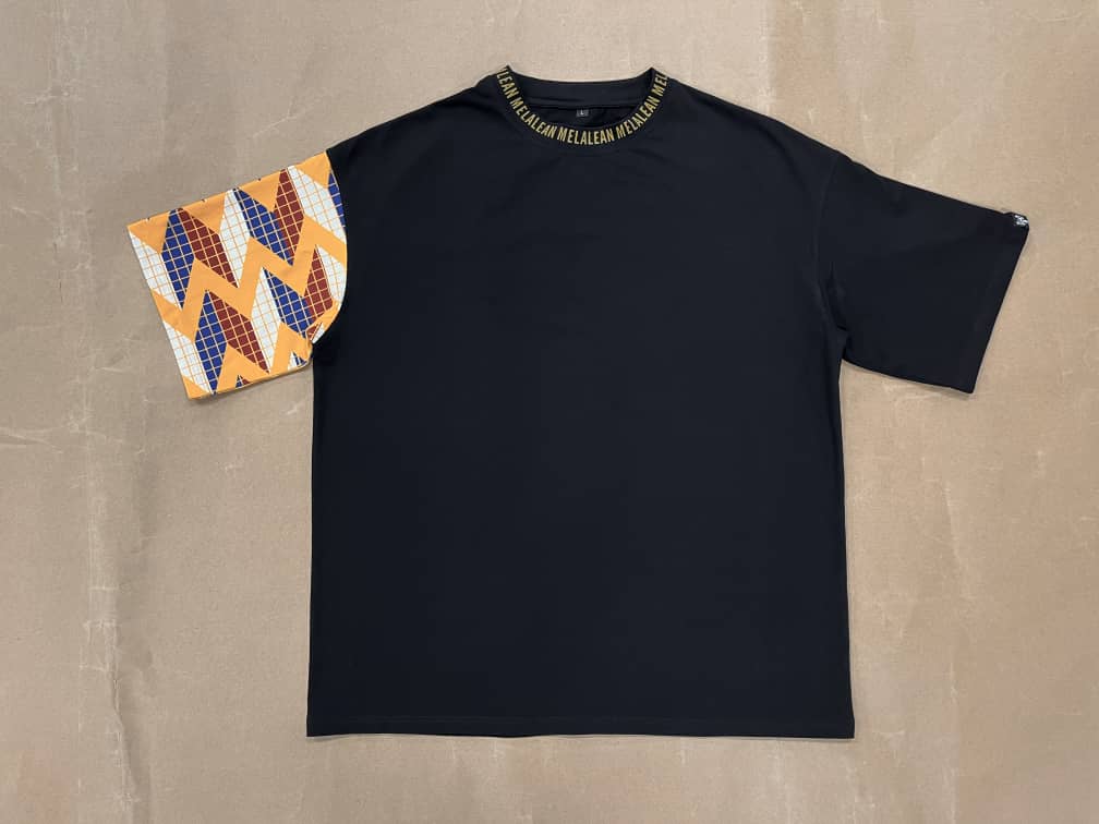 Oversized Sleeve Print Tee