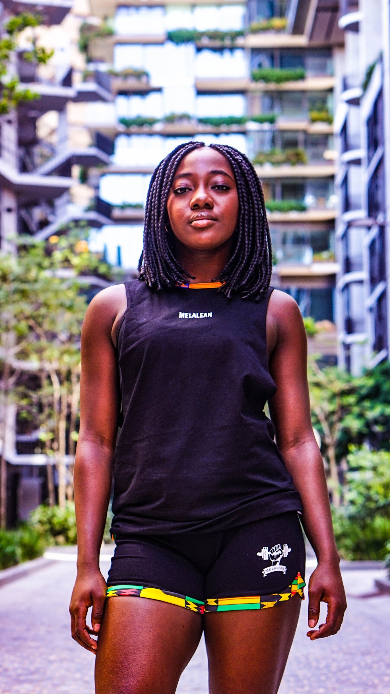 Wakanda Vibes Print Shorts