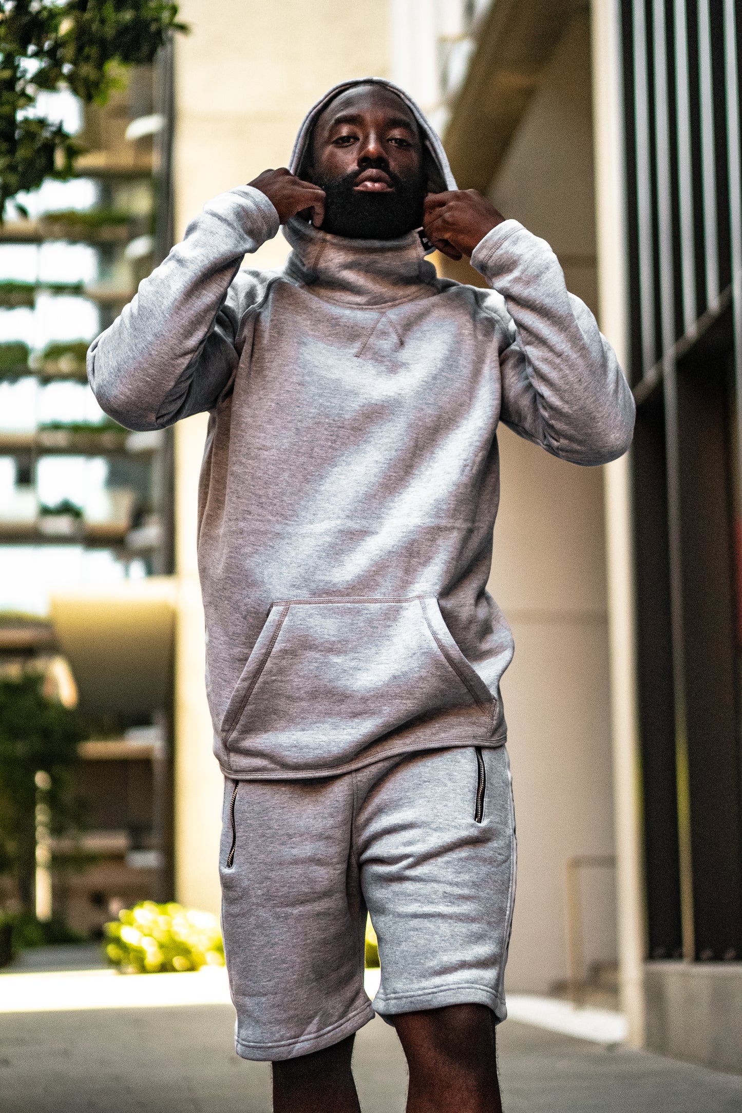 Frost Funnel Neck Hoodie