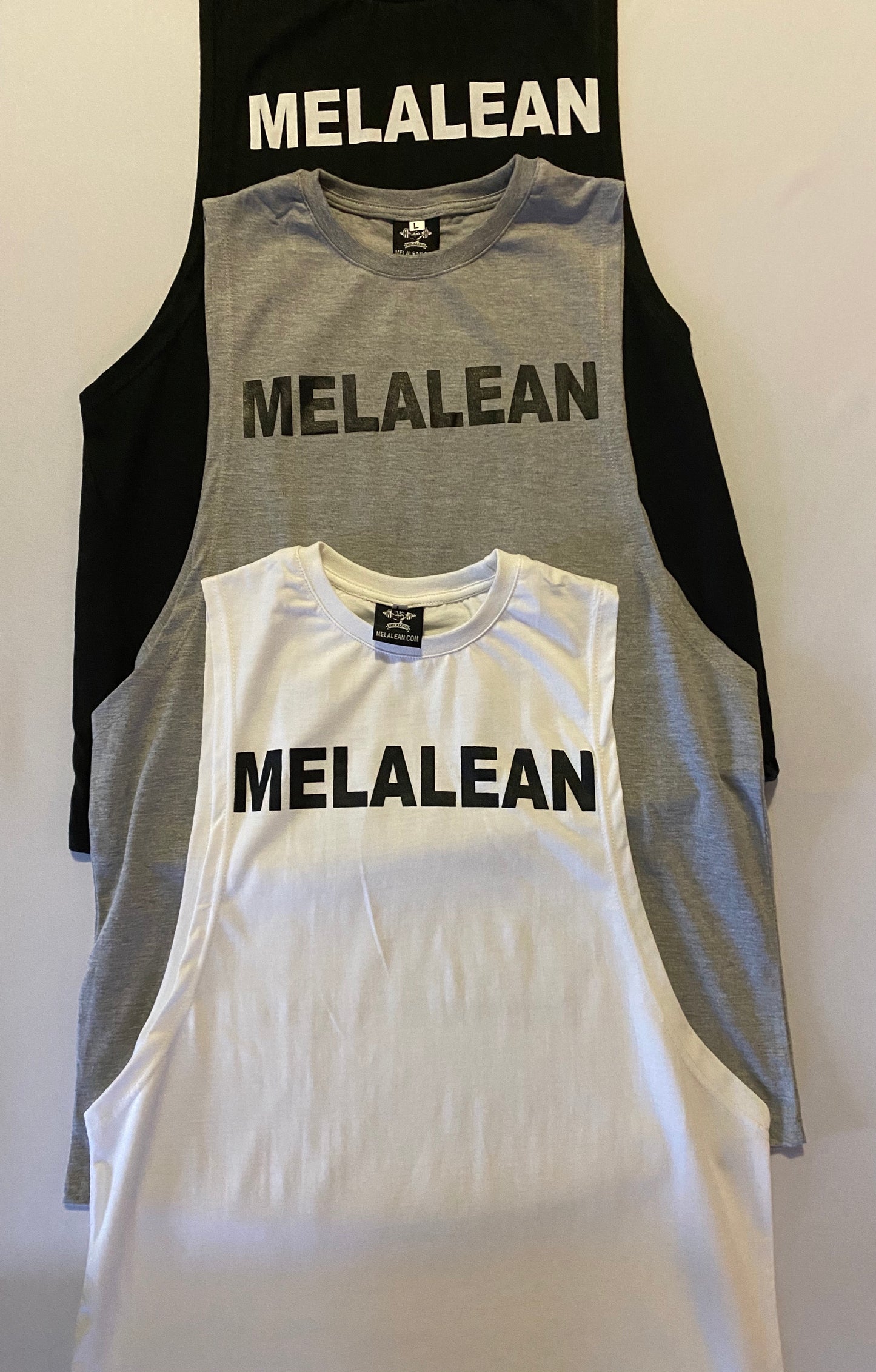 Black Drop Armhole Tank