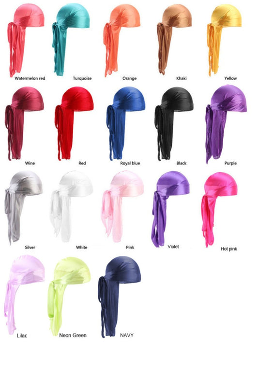 Assorted Silk Durags