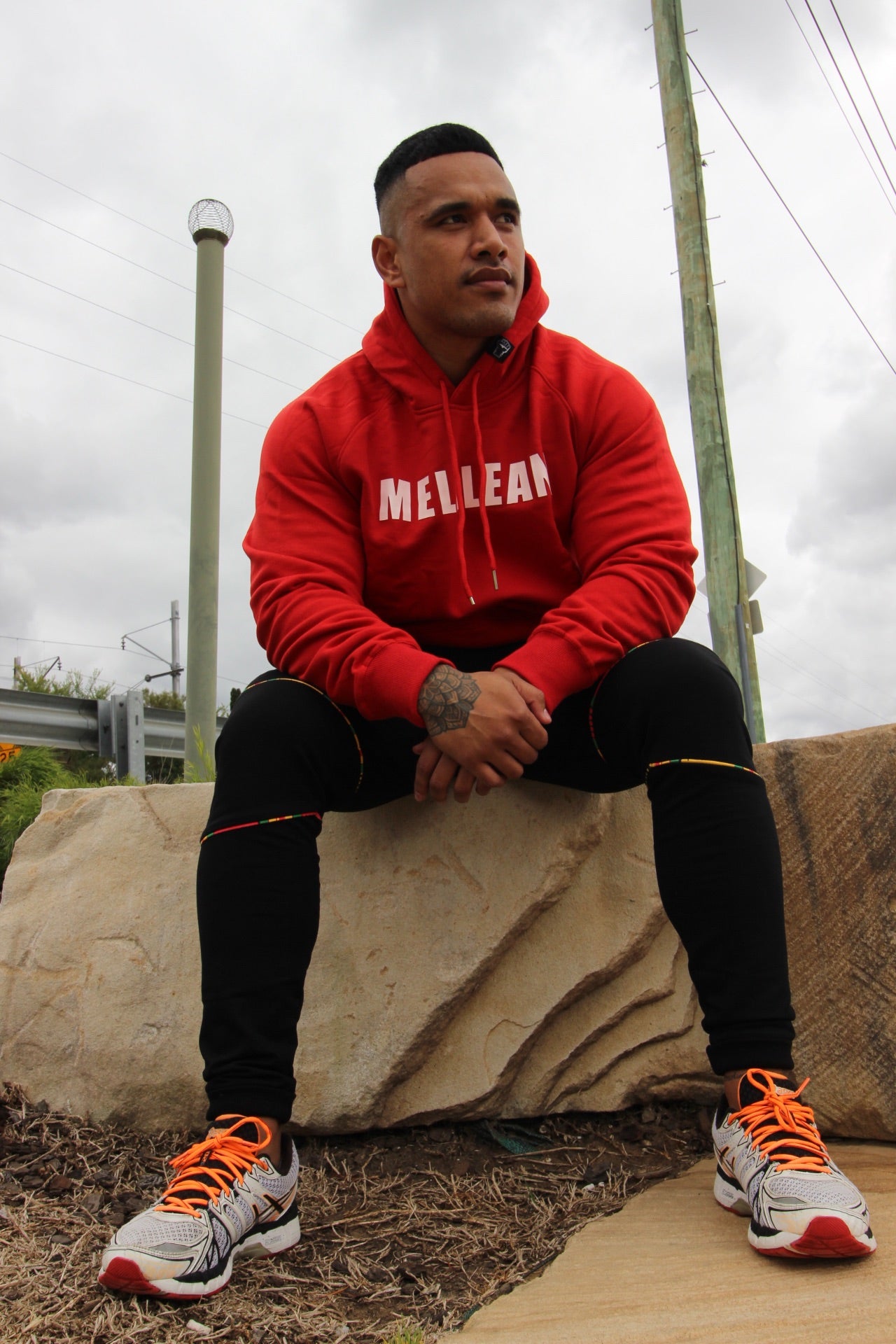 Red Maximize Hoodie