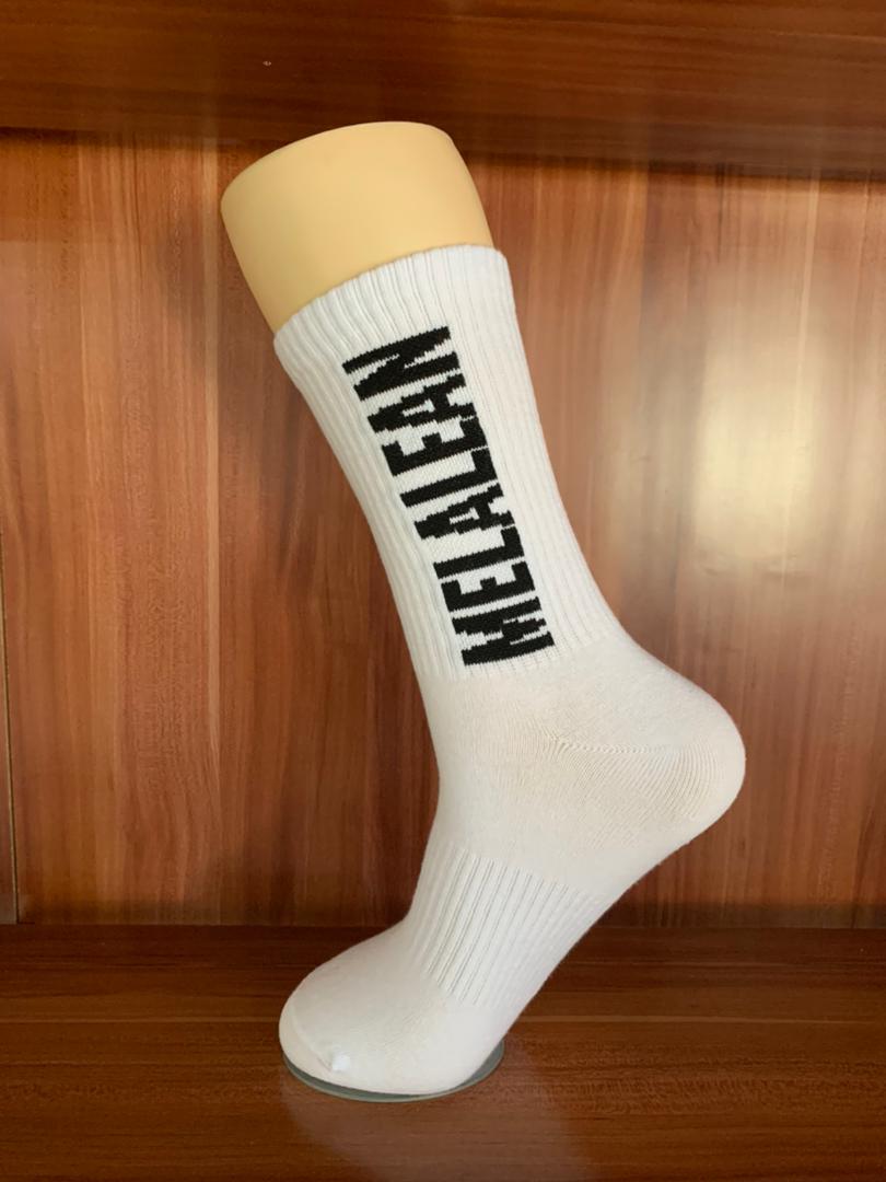 Melalean Cushion Unisex Crew Sports Socks