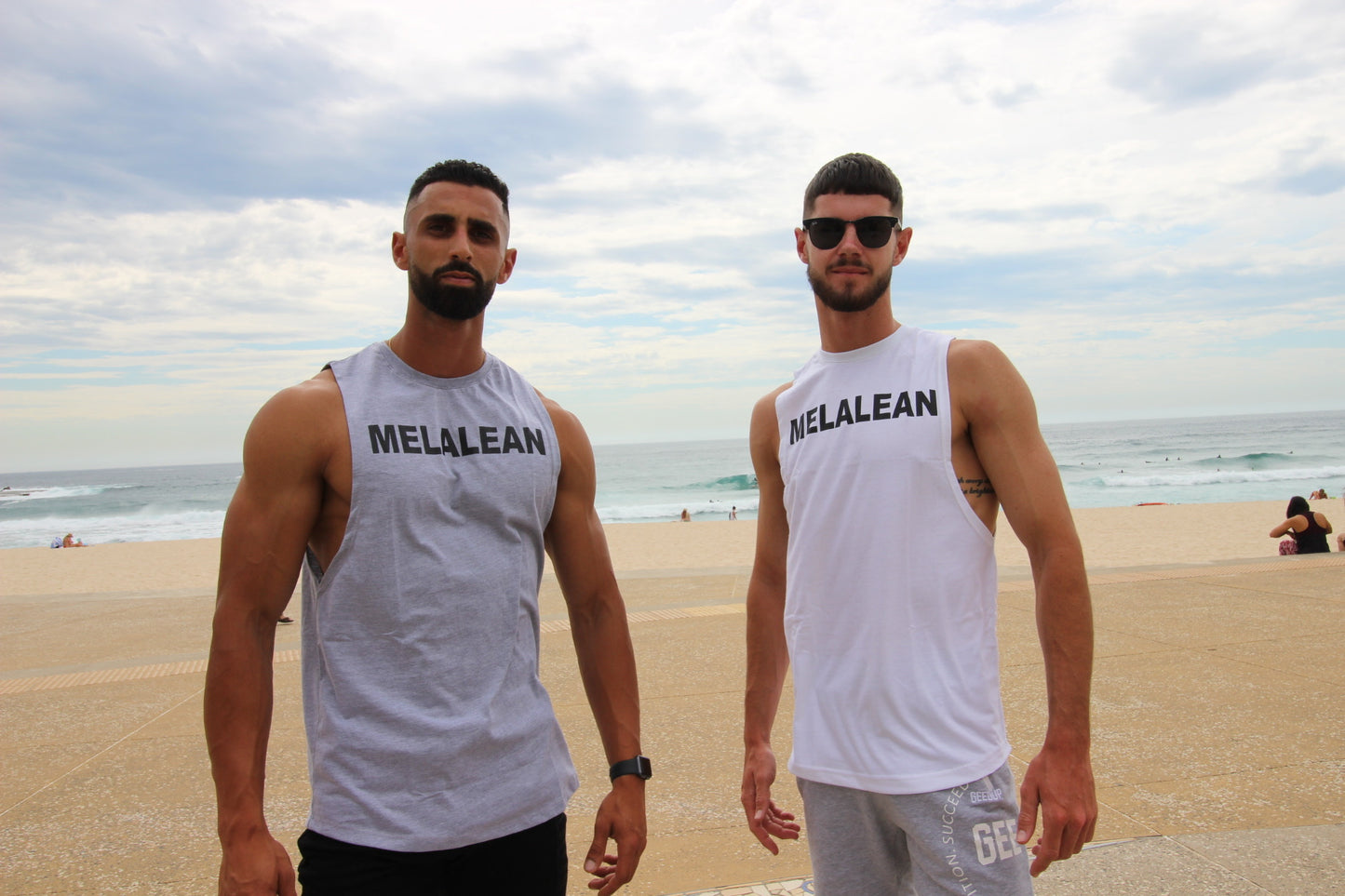 Black Drop Armhole Tank