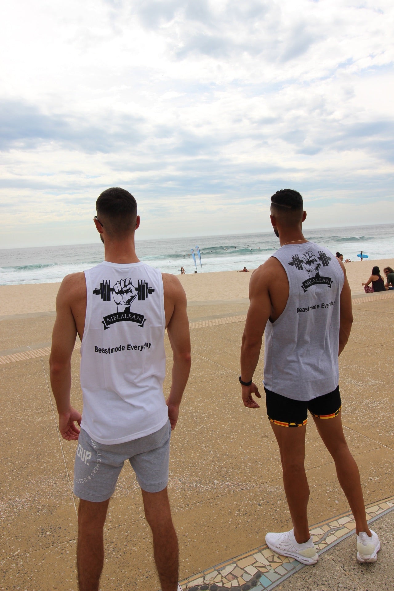 Black Drop Armhole Tank