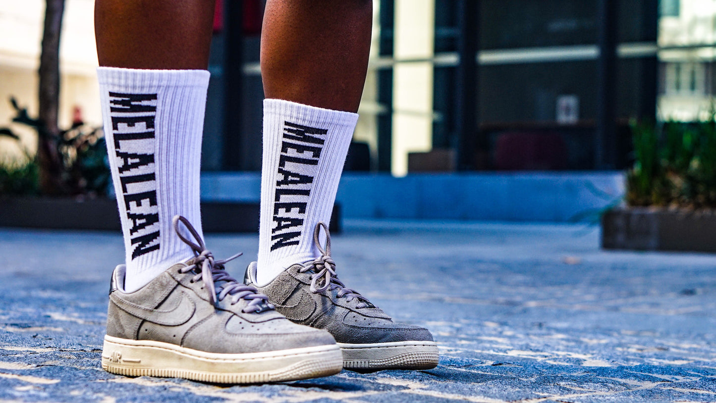 Melalean Cushion Unisex Crew Sports Socks