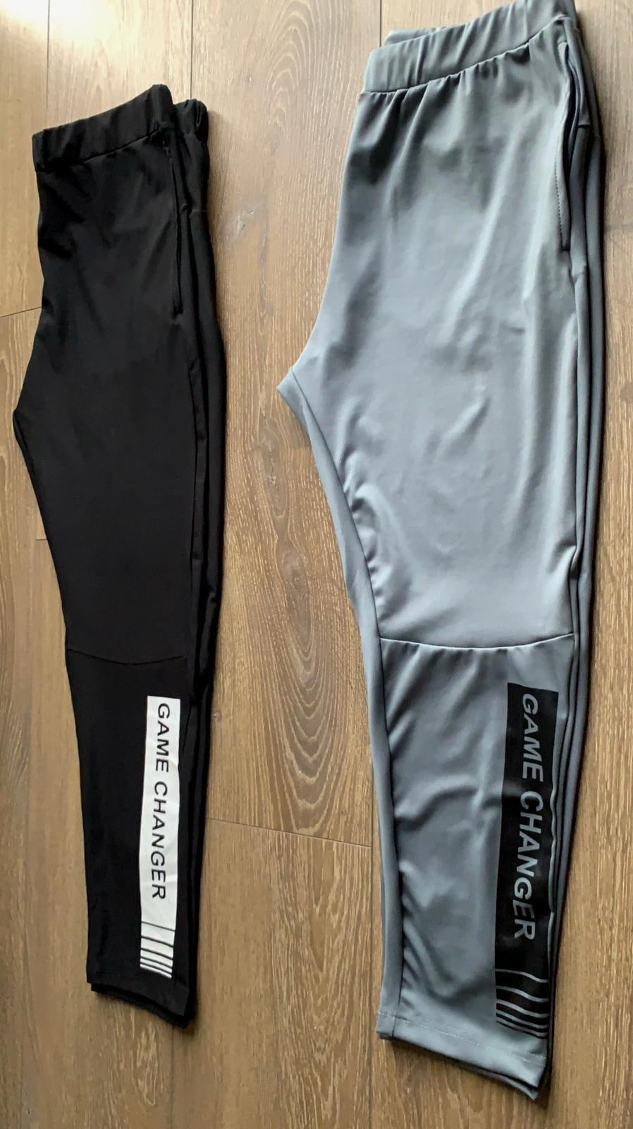 Black 3/4 Training joggers