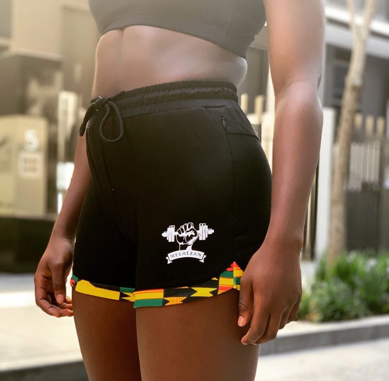 Wakanda Vibes Print Shorts