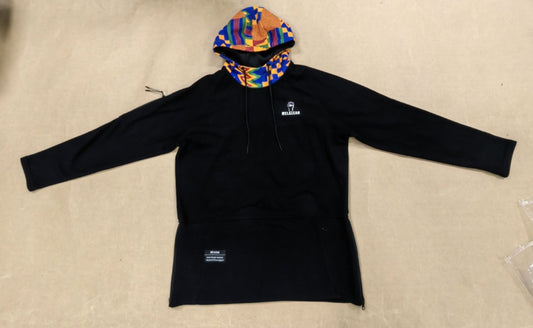 Print Pullover Fleece Tech Hoodie