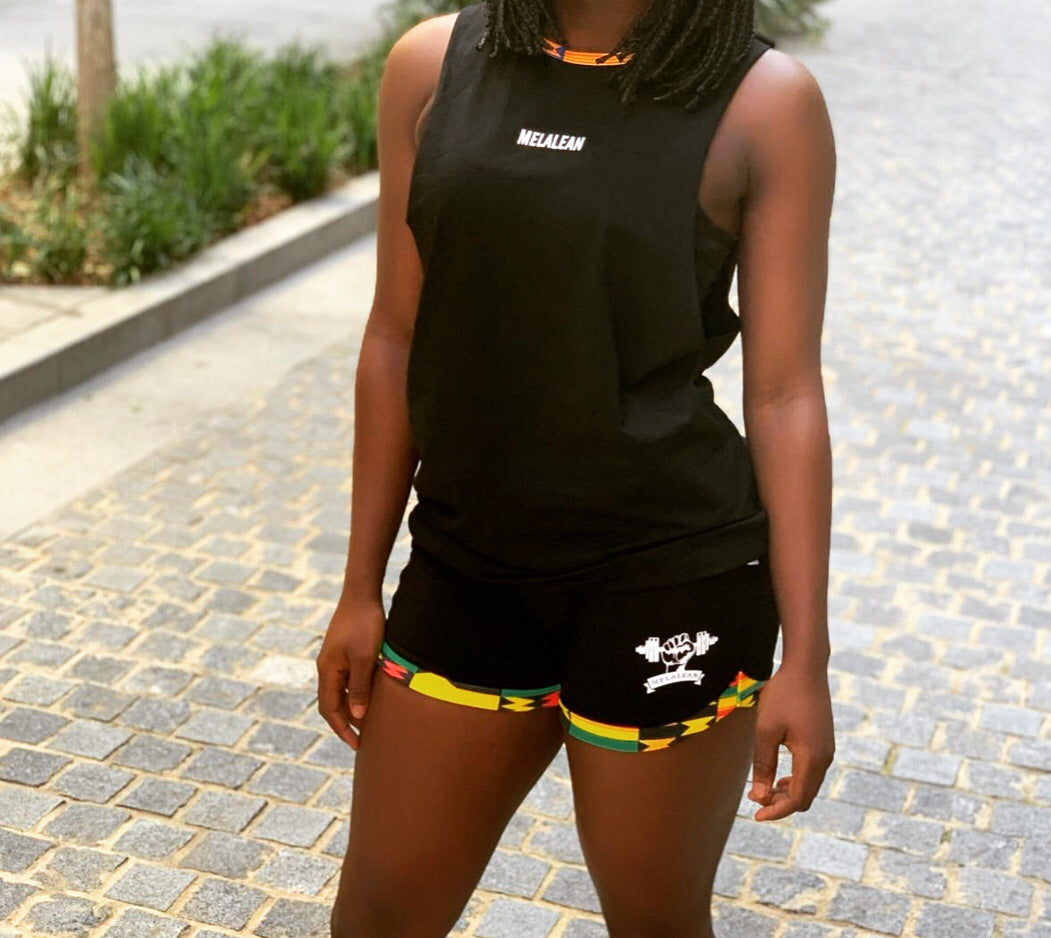 Wakanda Vibes Print Shorts