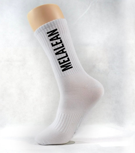 Melalean Cushion Unisex Crew Sports Socks