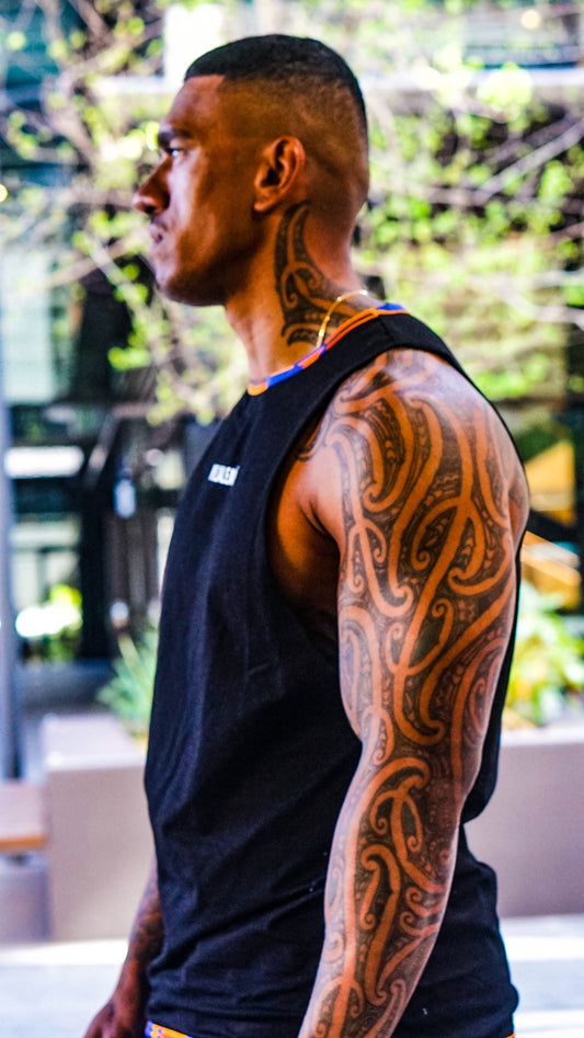 Wakanda Vibes Drop Armhole Tank