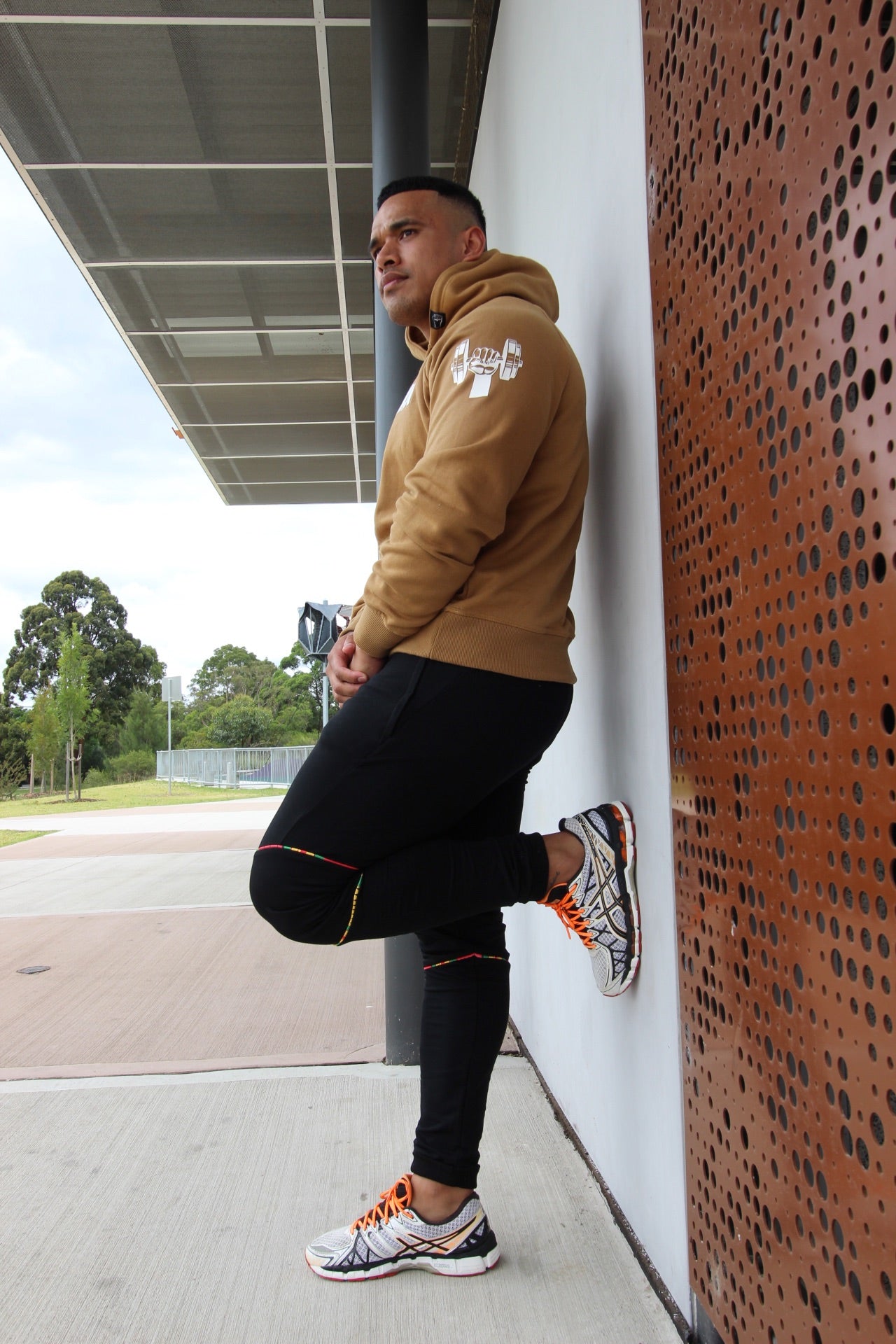 Light Brown Maximize Hoodie