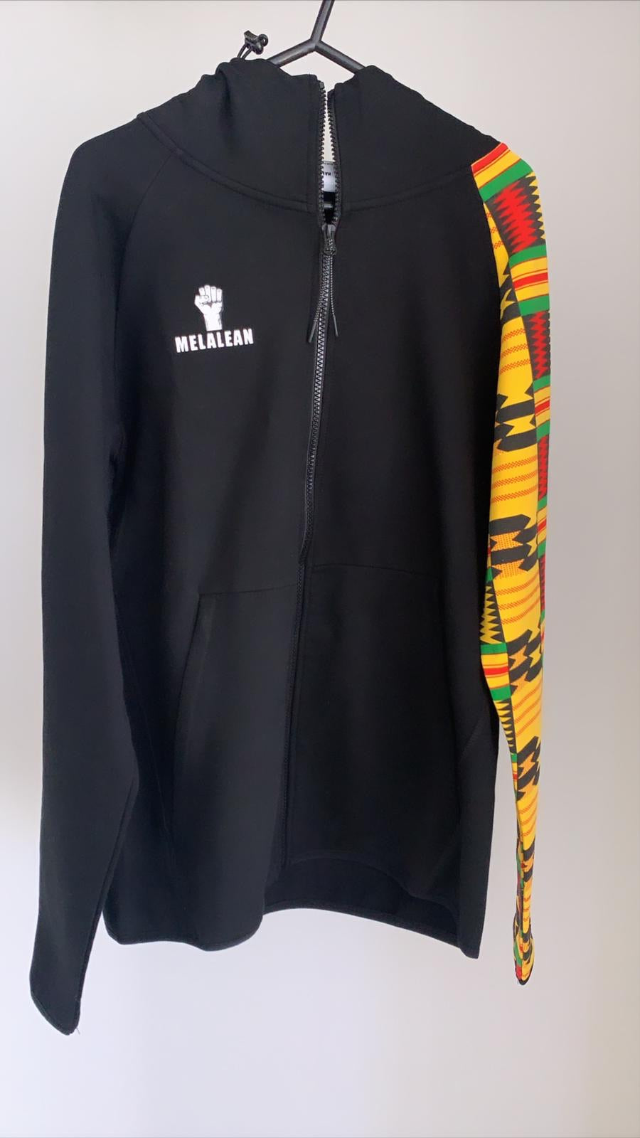 Kente Fleece Tech Hoodie