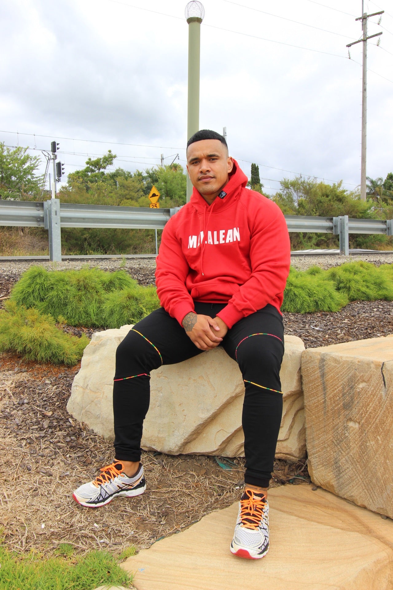 Red Maximize Hoodie